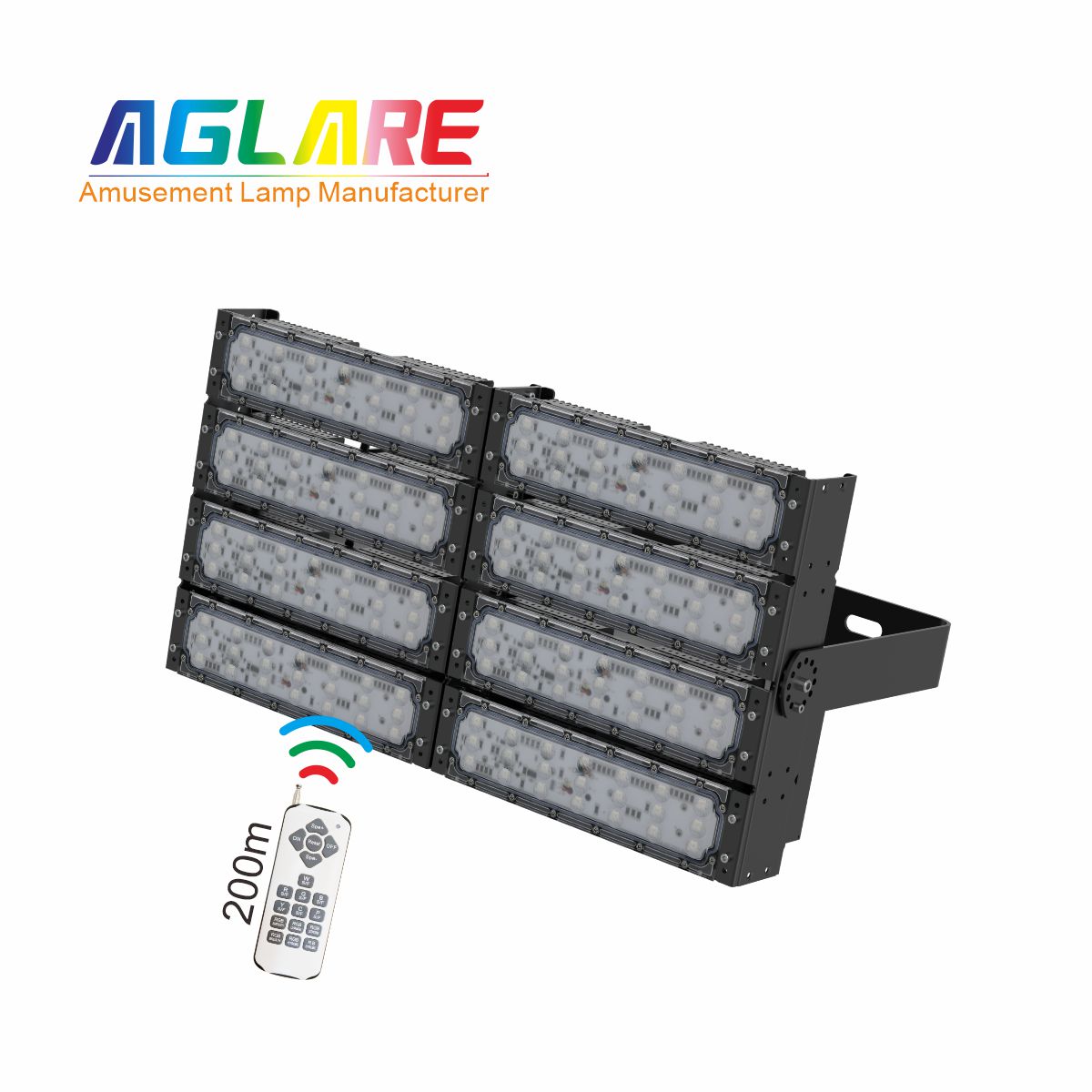 400WLED彩色投光灯泛光灯,变色户表射灯带？仄