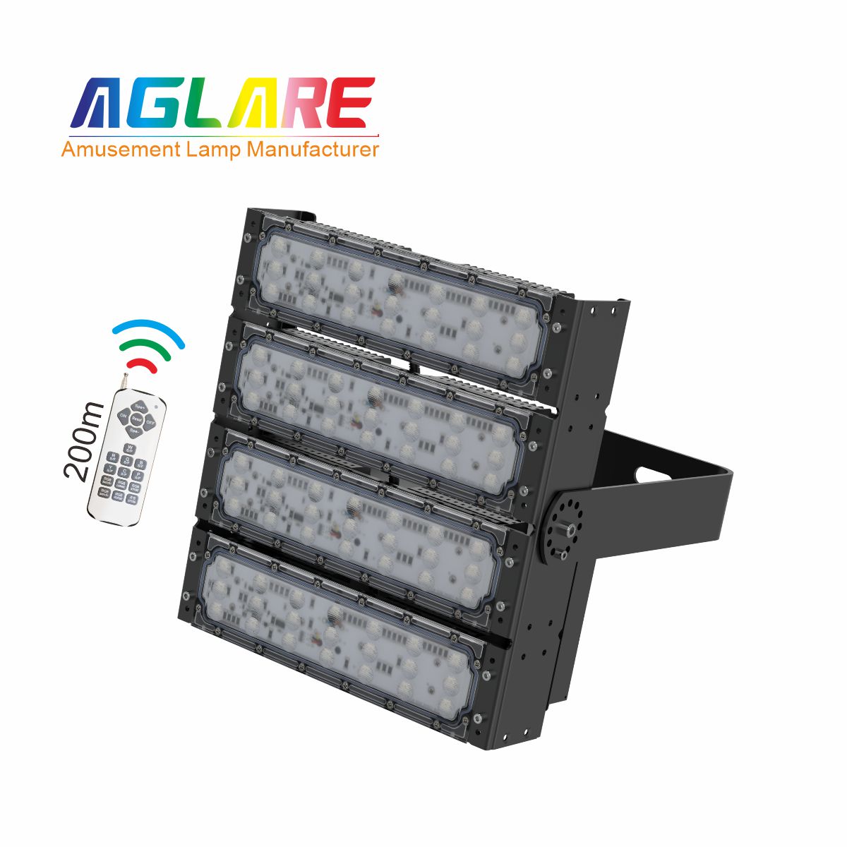 200W RGB彩色投光灯,变色户表射灯带？仄